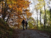 01 Sul sent. 136 colorato d'autnno per il Passo di Grialeggio